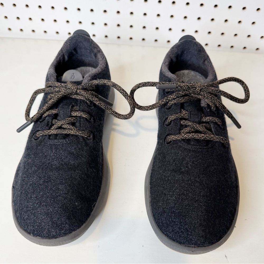 Allbirds | Women's Merino Wool Runners, Dark Grey‎ Sz. 10 - Picture 2 of 9